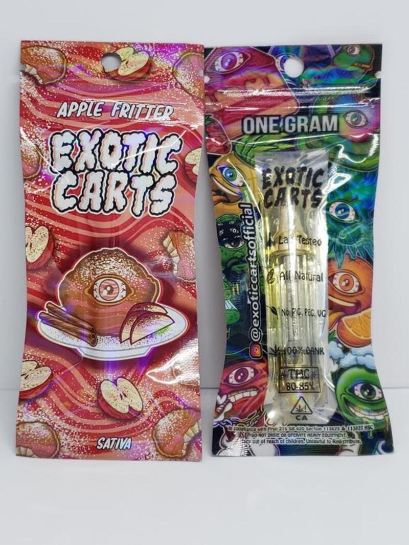 Exotic Carts - Apple Fritter (sativa)