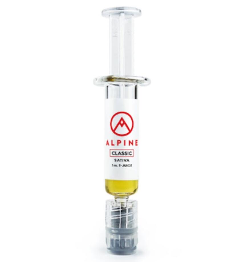 Classic Sativa Medicated E-Liquid Syringe