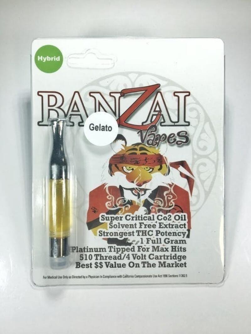 Bonzi Cartridges (Gelato-Hybrid)