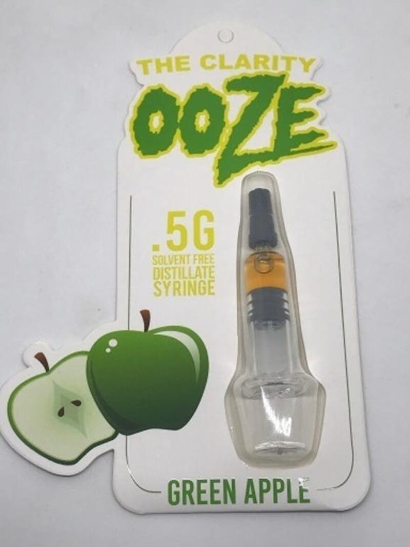.5 Clarity Ooze Syringe Green Apple (Indica)