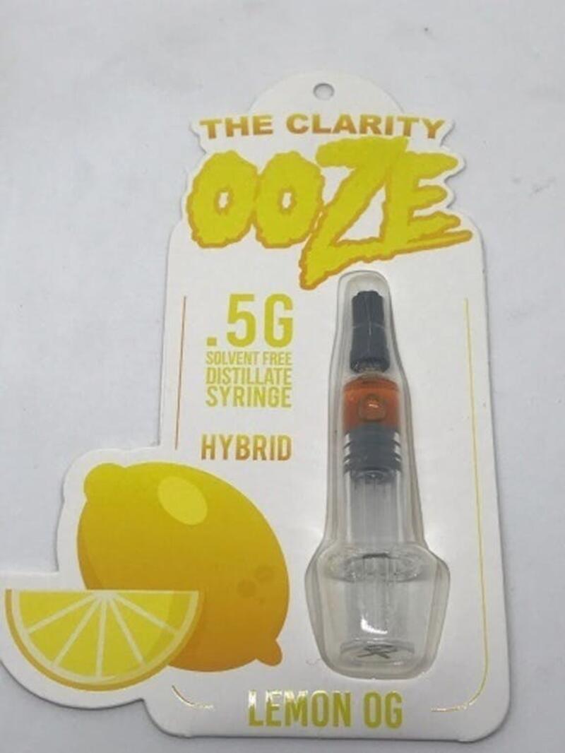 .5 Clarity Ooze Syringe Lemon Og (Indica)