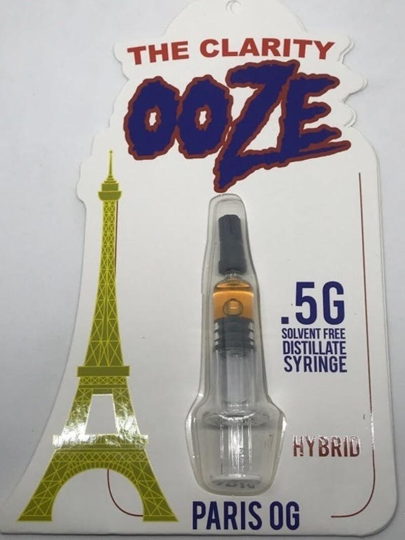 .5 Clarity Ooze Syringe Paris Og (Hybrid)