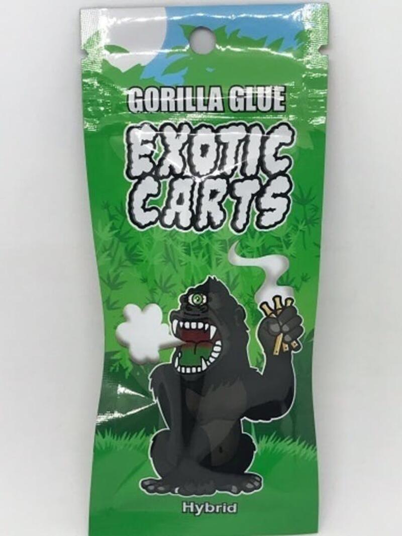 1g Exotic Cartridges Gorilla Glue (HYBRID)