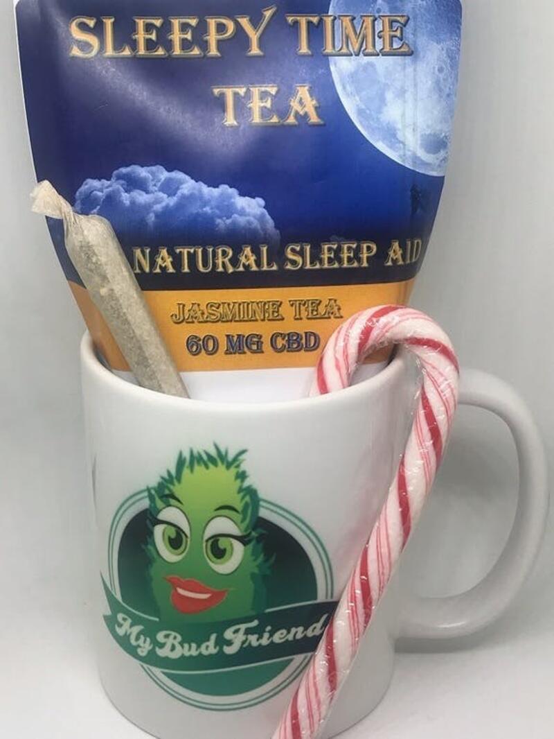 $35 60ml CBD Tea & Mug with Logo Bundle