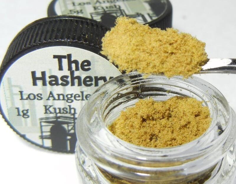 Los Angeles Kush Dry Sift Kief by The Hashery