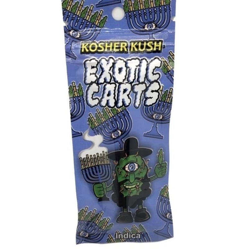 Kosher Kush Cartridge (1g) - Exotic Carts