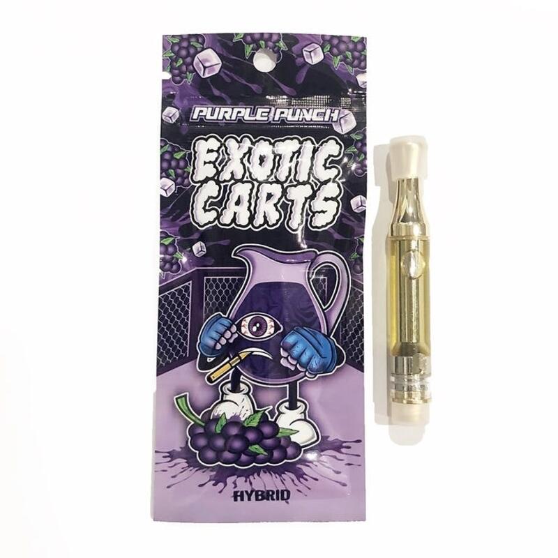 Purple Punch Cartridge (1g) - Exotic Carts