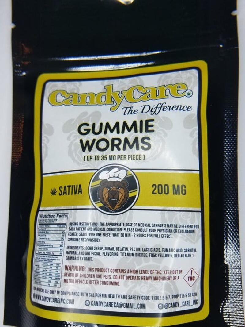 Gummie Worms- Sativa 200