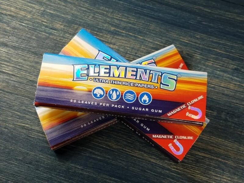 1 1/4" Elements rolling Papers