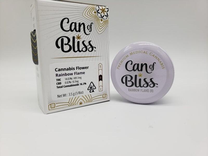 Can of Bliss- Rainbow Flame