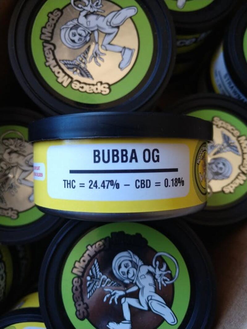 Bubba OG - 4g can by Space Monkey Meds