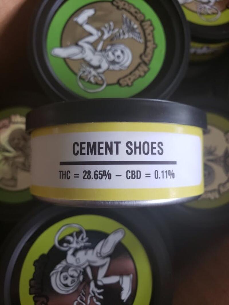 Cement Shoes - 4g can by Space Monkey Meds