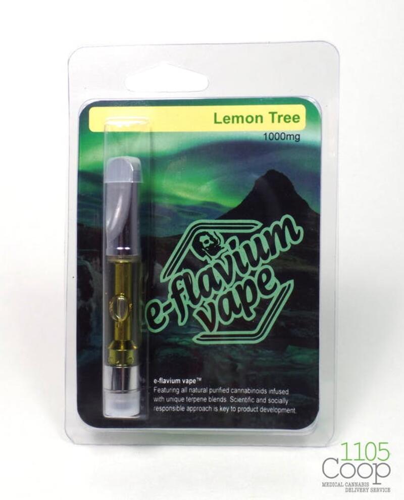 [LEMON TREE] 80% THC 1000mg Vape Cartridge