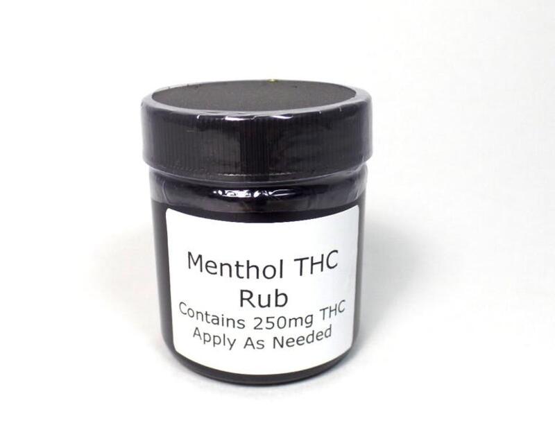 Menthol THC Rub 250mg