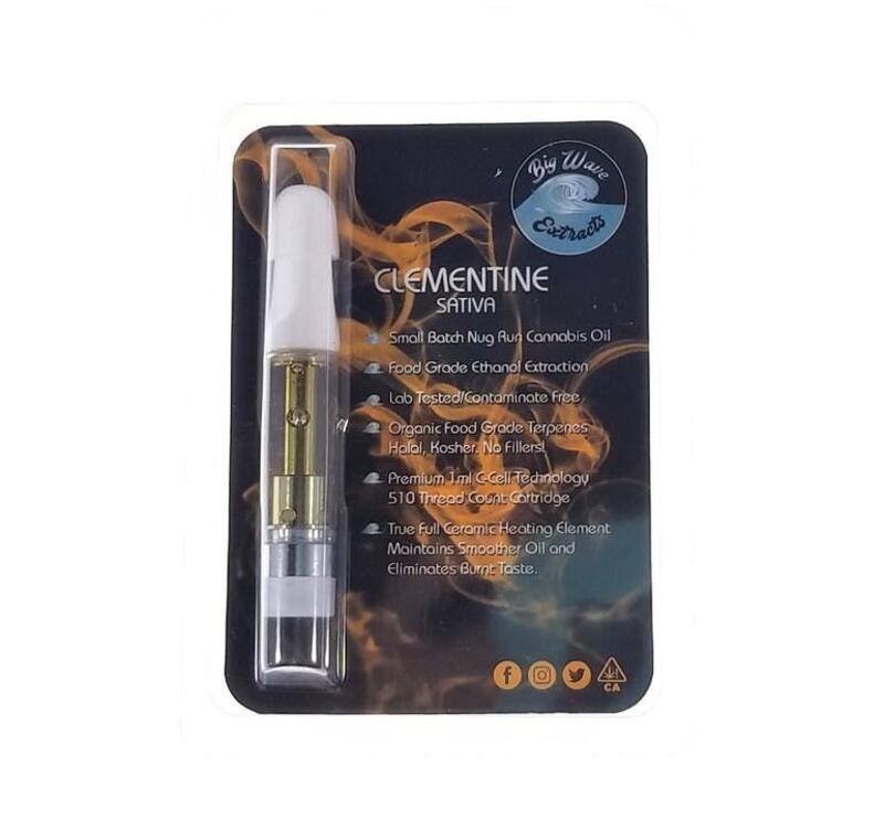 Big Wave Extracts 1G Cartridge - Clementine