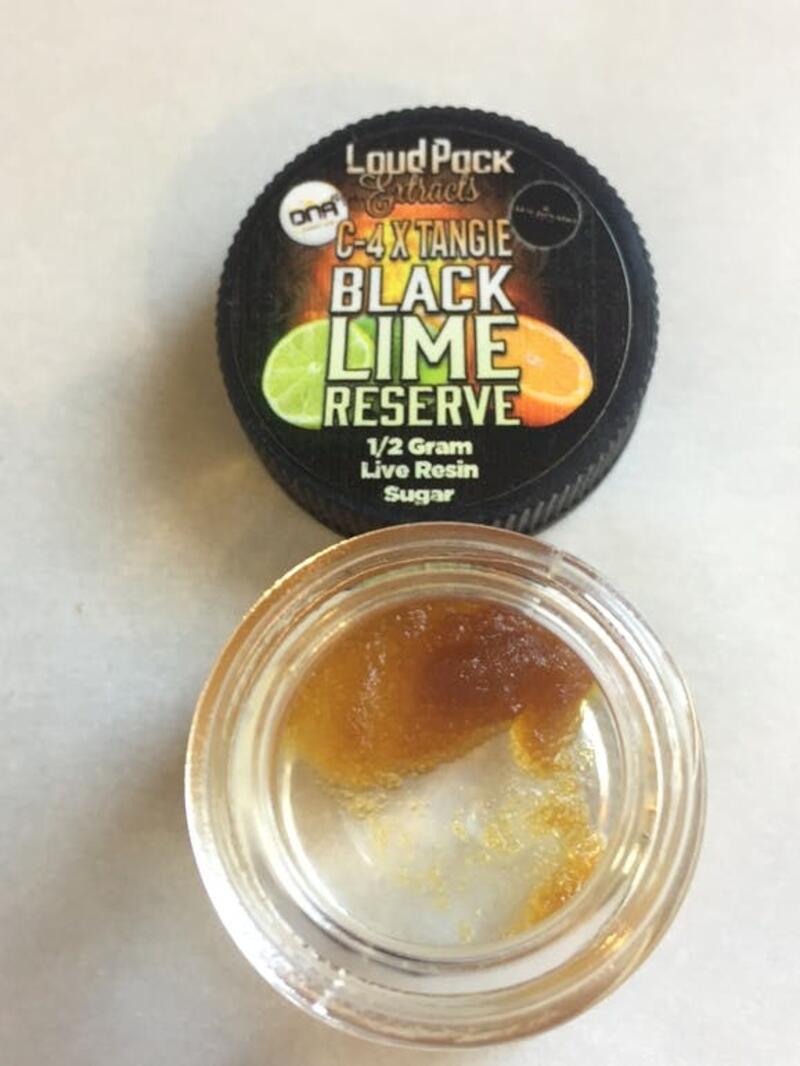 Loudpack Live Resin - Black Lime Reserve x C4 x Tangie Sugar