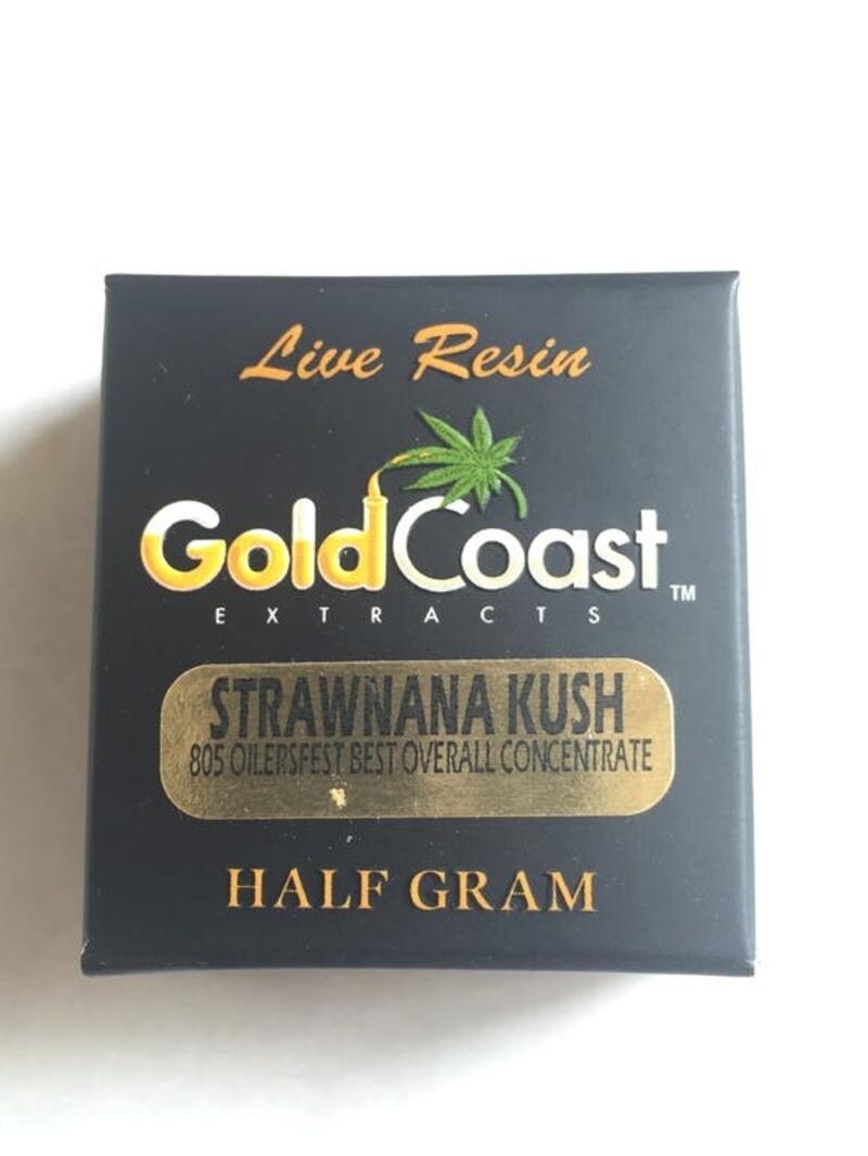 Goldcoast Live Resin - Strawnana Kush