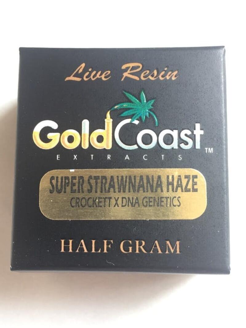 GoldCoast Live Resin - Super Strawnana Haze