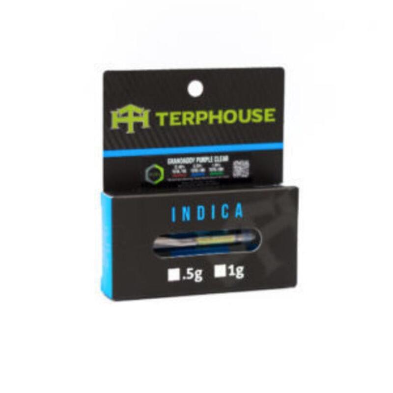 Terphouse Clear 1 Gram Cartridges
