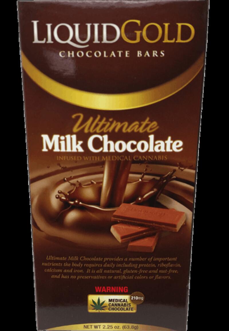 EDIBLES - LG Milk Chocolate Bar 210mg ($30)