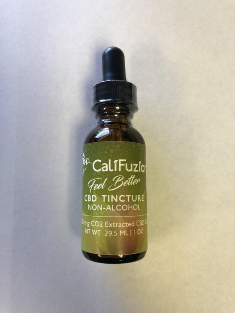 TINCTURE - Califuzion Organic Coconut Oil CBD 250mg ($70)