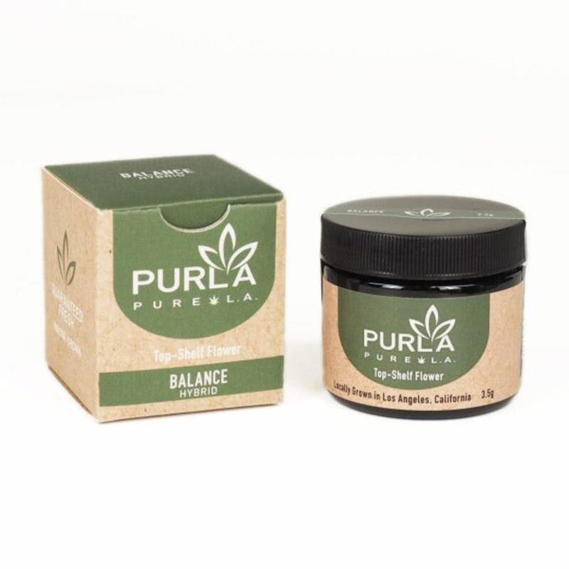 Blue Sherbert - PURLA Pre Packaged Top Shelf Dry Herb (3.5 grams)