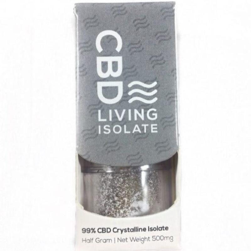 CBD Living Crystalline – Isoloate (500mg CBD)