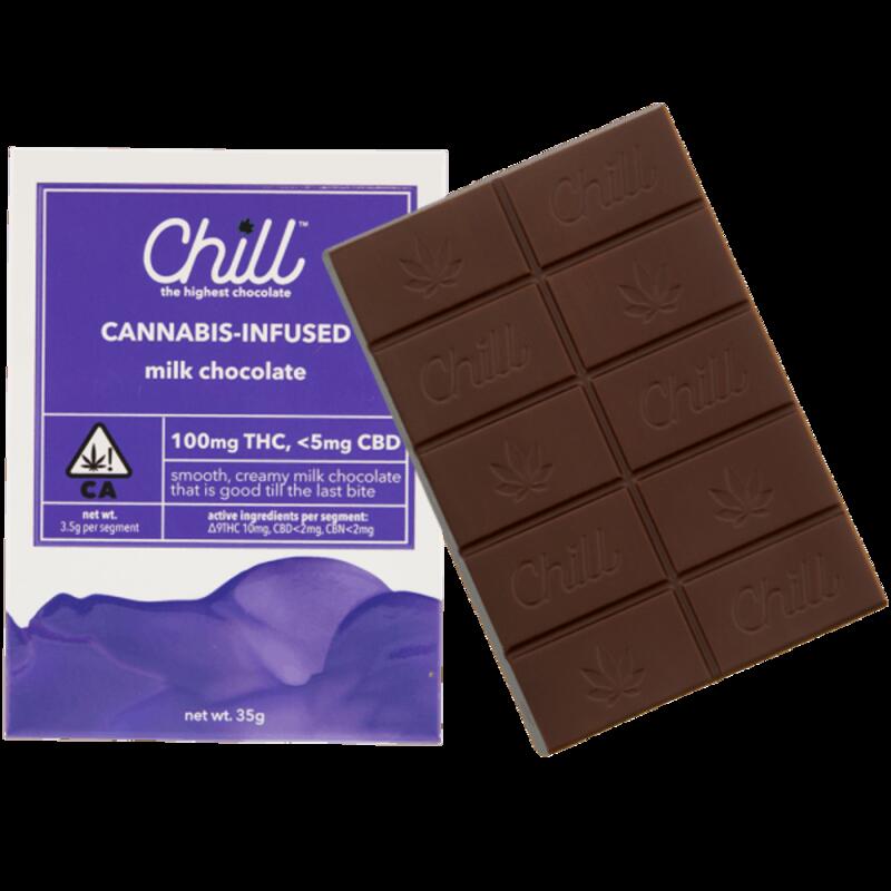 Chill CBD / THC Dark Chocolate (award winner – 2 flavors)