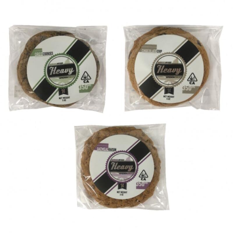 Cannabis Infused Cookies – Heavy Supremium Edibles (350mg THC – 3 flavors)