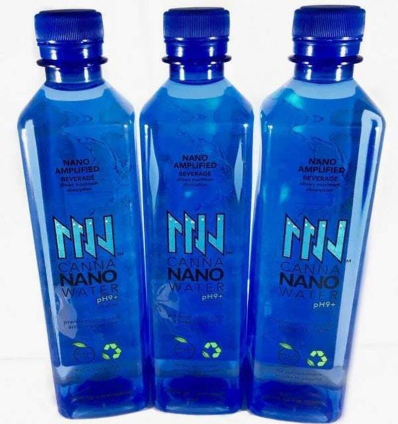 CBD Water – Canna Nano (square bottle – 16.9 oz)