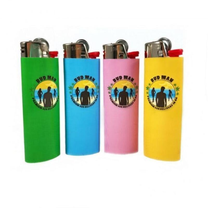 Bud Man BIC Lighters (7 colors)