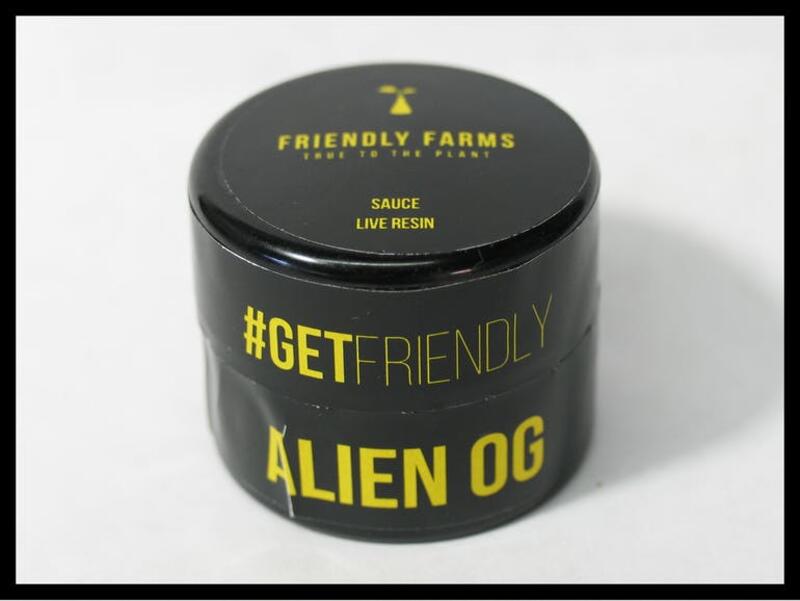 Friendly Farms - Alien OG Sauce $50 gram
