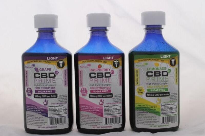 CBD Prime-Grape CBD Syrup