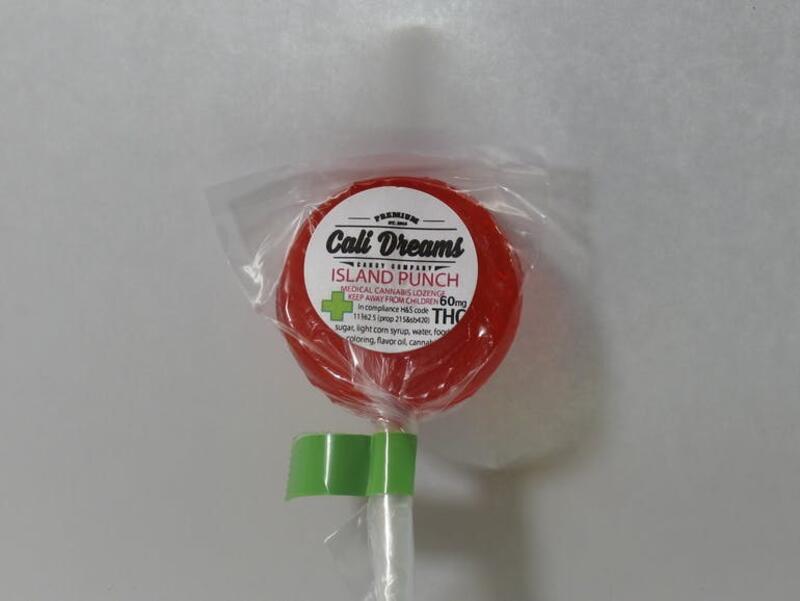 Cali Dreams Lollipops 60mg THC (Multiple Flavors)