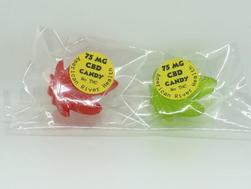 CBD Hard Candy 75mg - Cherry, Watermelon