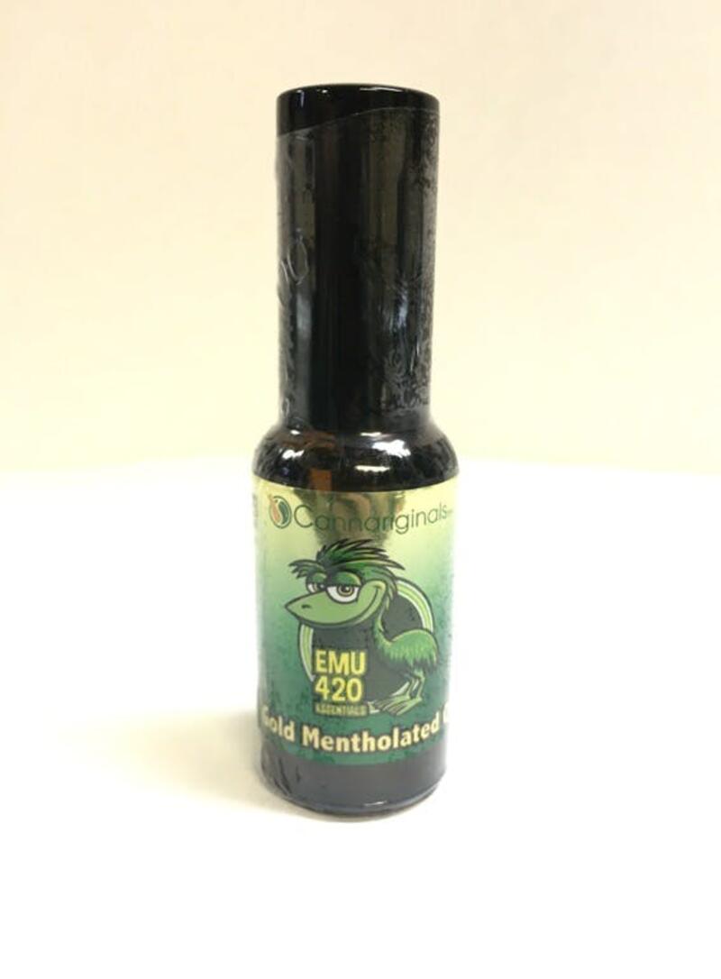 EMU 420 ESSENTIALS, Gold Mentholated Oil (50 mg CBD)