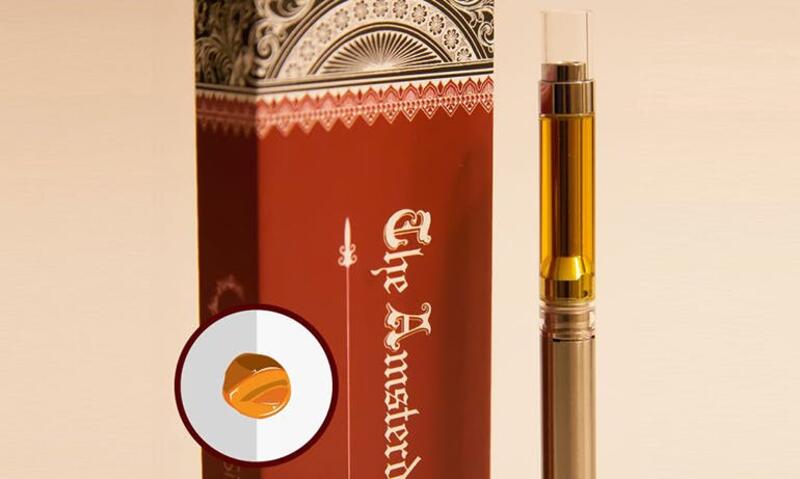 2g Indica Vape Cart Candyland Caramel from The Amsterdam Company 91% THC