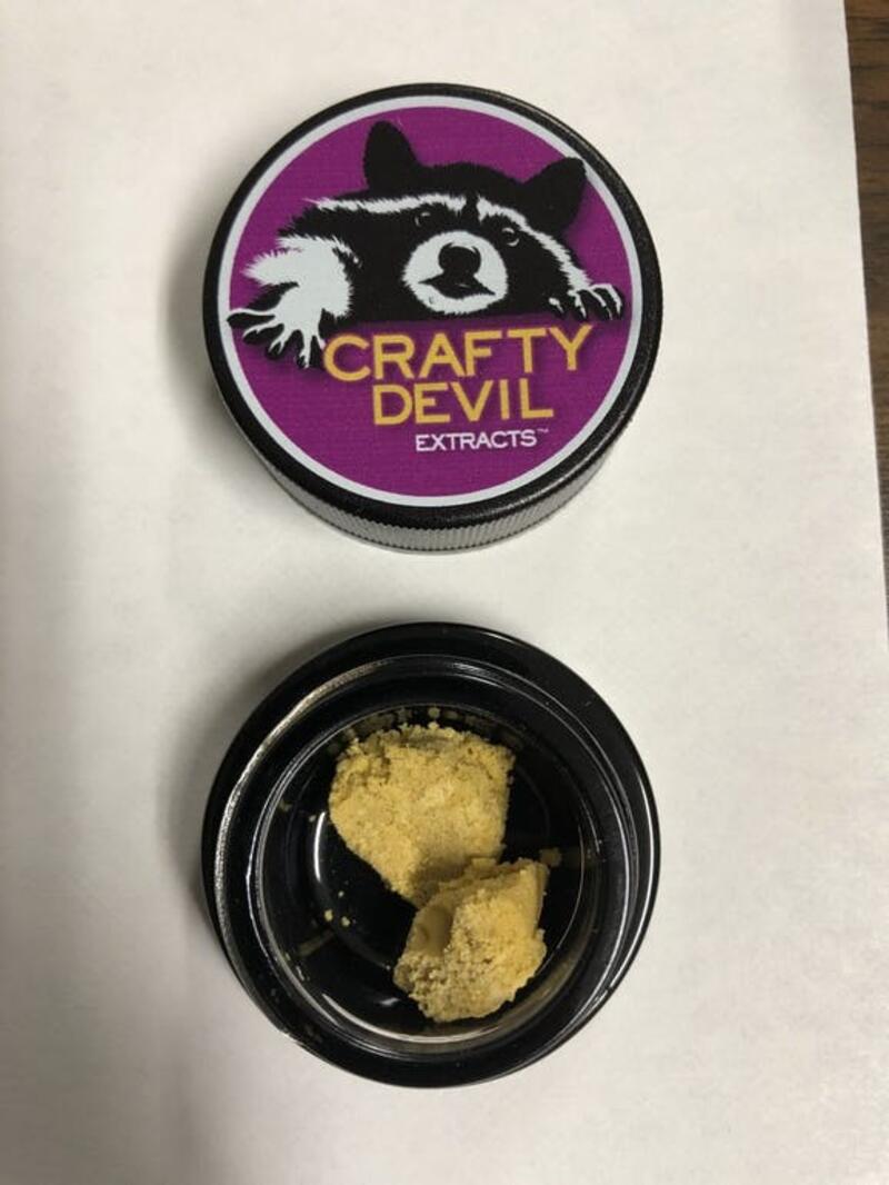 Crafty Devil Extracts (1g) - Crumble