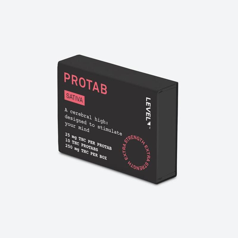 Level ProTab Tablets Sativa 10pck (250mg)