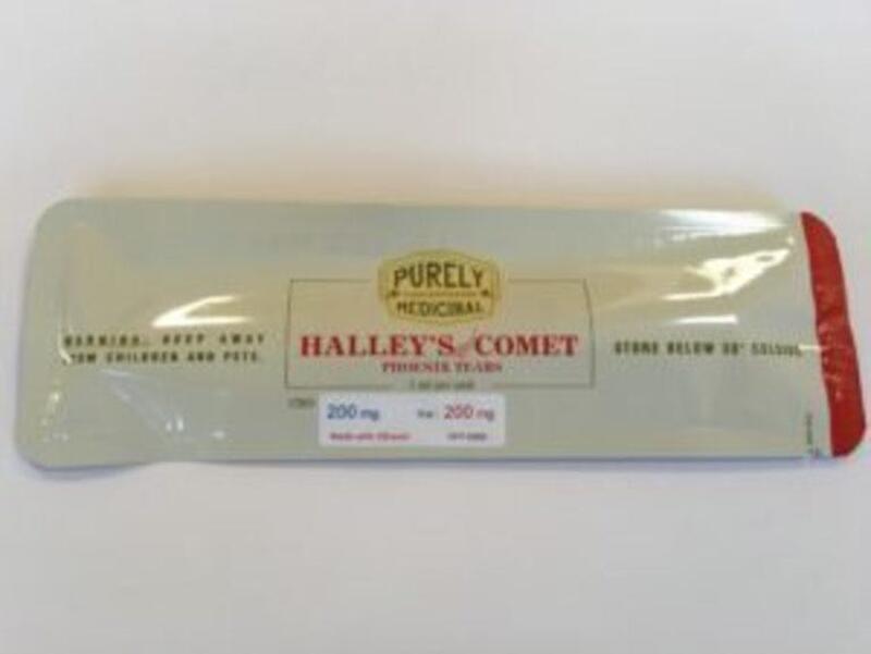 Halley's Comet Phoenix Tears (1:1 ratio) 200 mg of THC/CBD