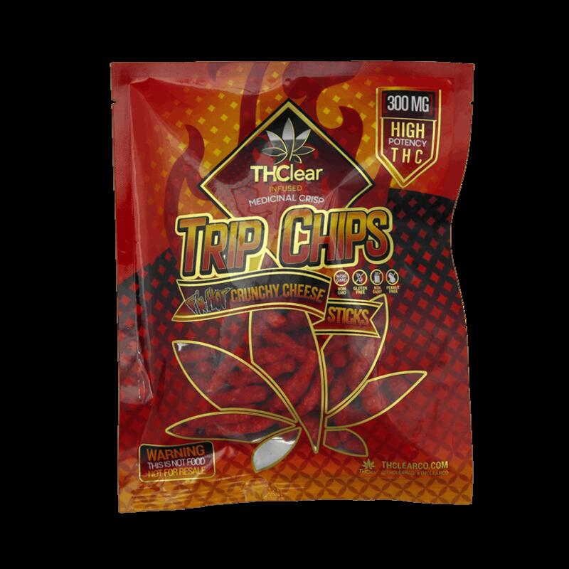 Extra Hot Crunchy Cheese Trip Chips 300mg