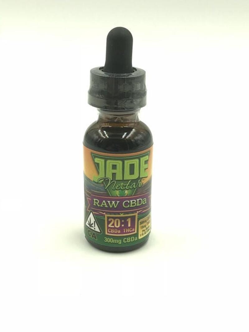 JADE NECTAR - 20:1 Raw CBD Tincture