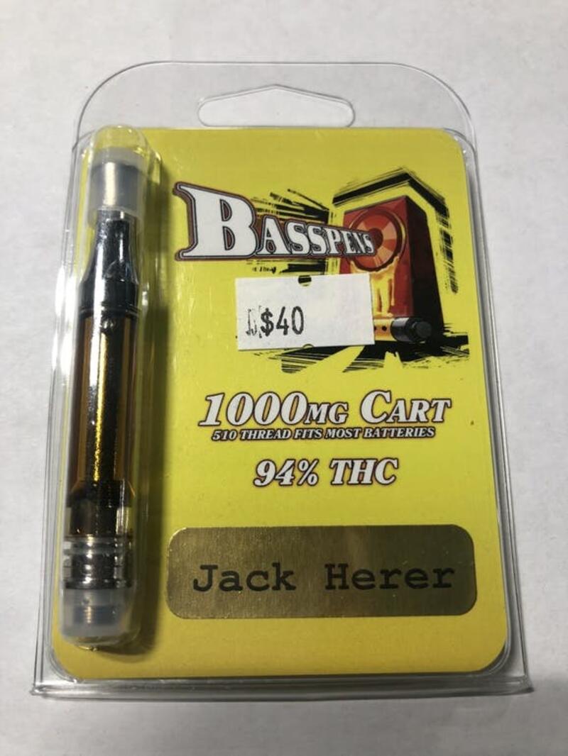 BassPens: Jack Herer 500 mg Cart 94% thc