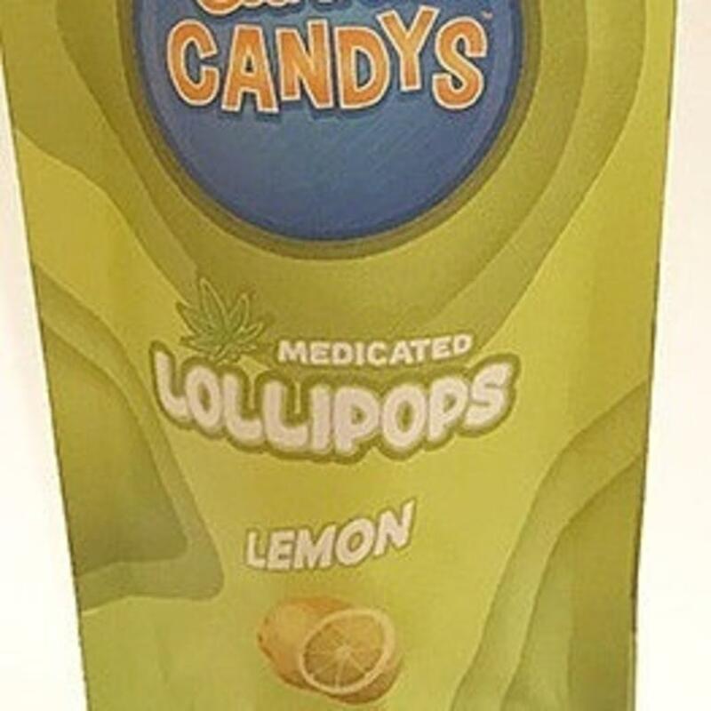 CannaCandy Lollipop - Lemon