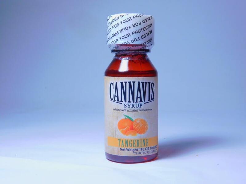 100mg Tangerine - Cannavis Syrup