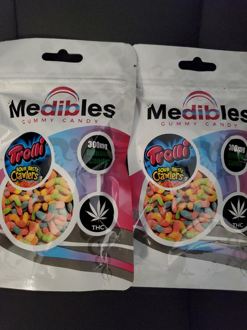 medibles gummy worms 300 mg