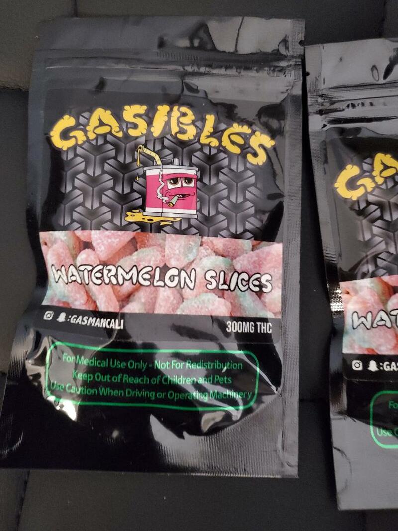 gasibles watermelon slices 300 mg